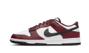 Dunk Low Rosso Squadra Scuro Nero