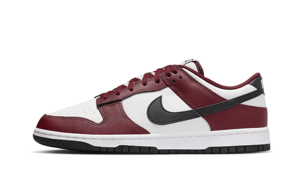 Dunk Low Rosso Squadra Scuro Nero