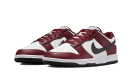 Dunk Low Rosso Squadra Scuro Nero