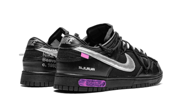 Dunk Low Off-White Lot 50 – Image 3