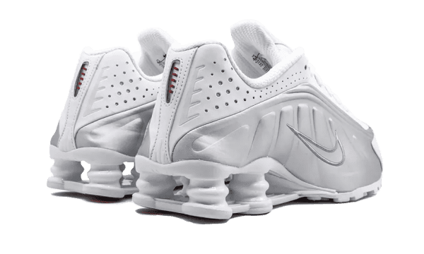 Shox R4 White Metallic Silver - immagine 3