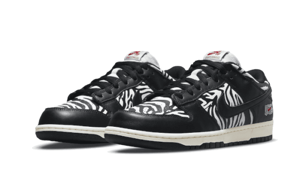 SB Dunk Low Quartersnacks Zebra - immagine 2