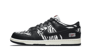 SB Dunk Low Quartersnacks Zebra