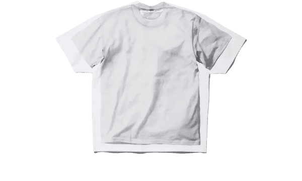 MM6 Maison Margiela Box Logo Tee White – Image 2