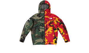 Split Taped Seam Shell Jacket The North Face Camo