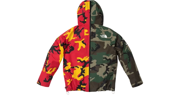 Split Taped Seam Shell Jacket The North Face Camo - Image 2