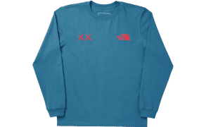 KAWS Longsleeve Tee Mallard Blue