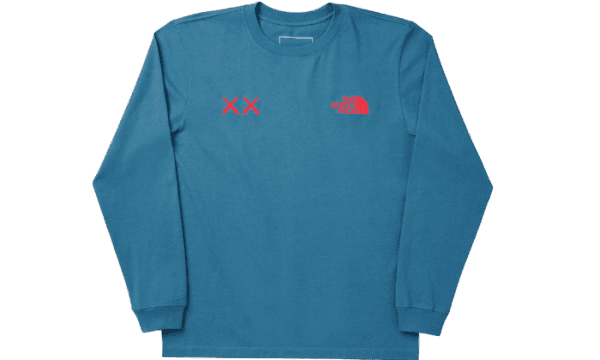 KAWS Longsleeve Tee Mallard Blue