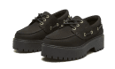 Stone Street Boat Shoe Noir