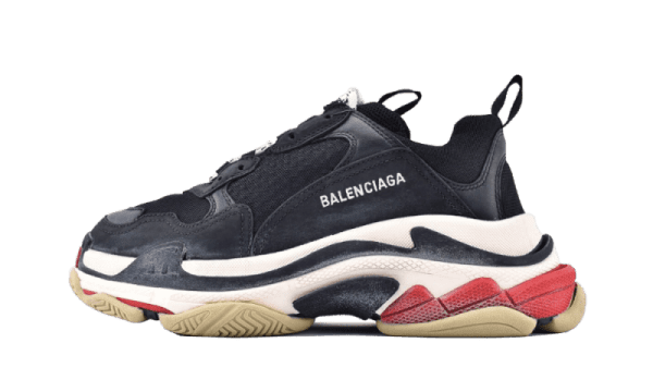 Triple S Black Red