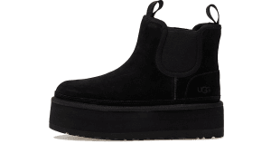 Neumel Platform Chelsea Boot Black