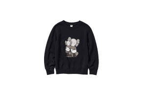 Sudadera manga larga KAWS Negro Niño