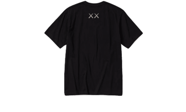 T-Shirt KAWS Black Graphic (Asian Sizing) - immagine 2
