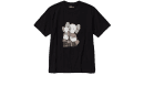 Maglietta KAWS grafica nera (taglia asiatica)