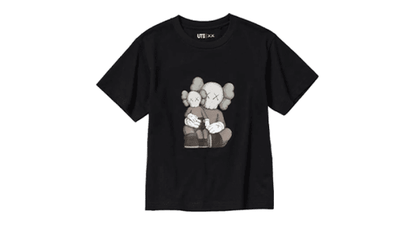 Maglietta KAWS Grafica nera
