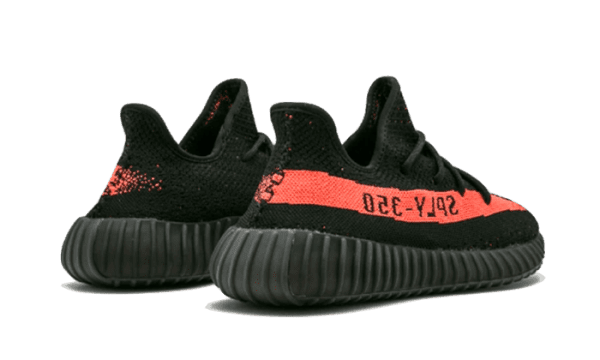 Yeezy Boost 350 V2 Core Black Red - Image 3