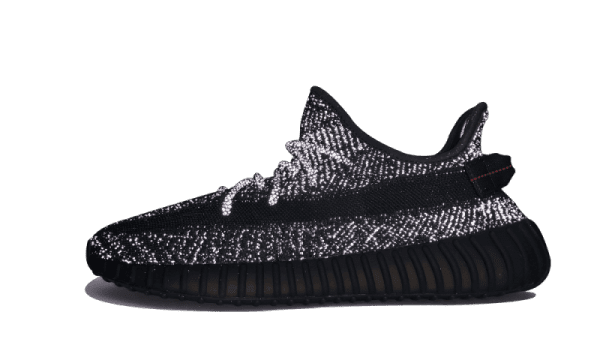 Yeezy Boost 350 V2 Static Black (Reflective) - Image 2