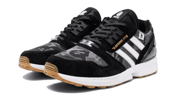 ZX 8000 Bape Undefeated Black - Image 2