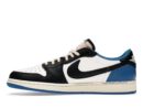 Jordan 1 Retro Low SP Travis Scott Fragment Military Blue
