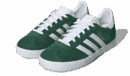 Gazelle Junior Verde Oscuro Blanco