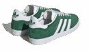 Gazelle Junior Verde Oscuro Blanco
