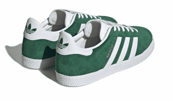 Gazelle Junior Dark Green White - Imagen 3