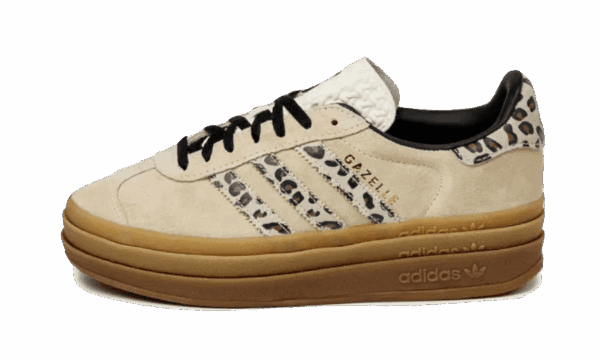 Gazelle Bold Crema Negro Leopardo