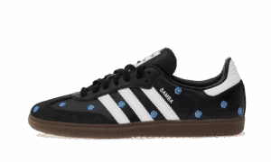 Samba Azzurro Floreale Nero