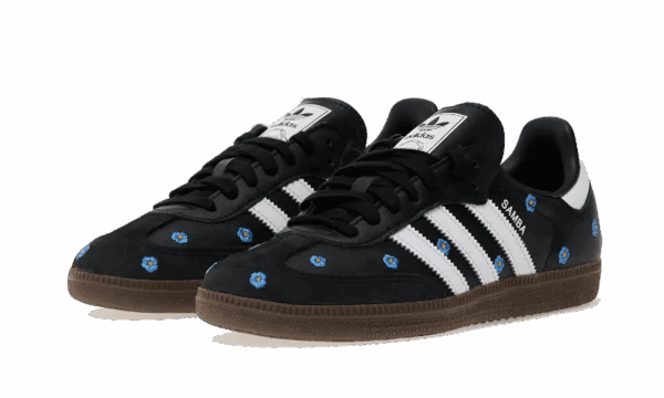 Samba Light Blue Floral Black - Imagen 2