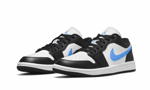 Air Jordan 1 Low Black University Blue - Imagen 2