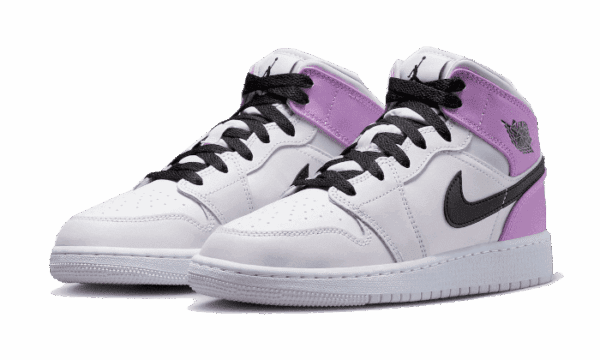 Air Jordan 1 Mid Barely Grape - Image 2