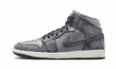Air Jordan 1 Mid Distressed Smoke Grey (Gris fumé)
