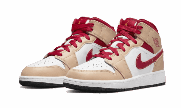 Air Jordan 1 Mid Onyx Curry - Imagen 2