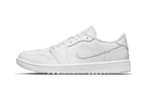 Air Jordan 1 Retro Low Golf Triplo Bianco