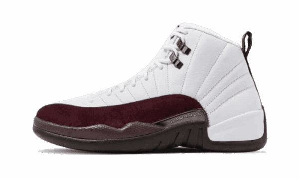 Air Jordan 12 Retro SP A Ma Maniére Bianco Borgogna Crush