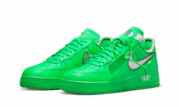 Air Force 1 Low Off-White Light Green Spark - Imagen 2