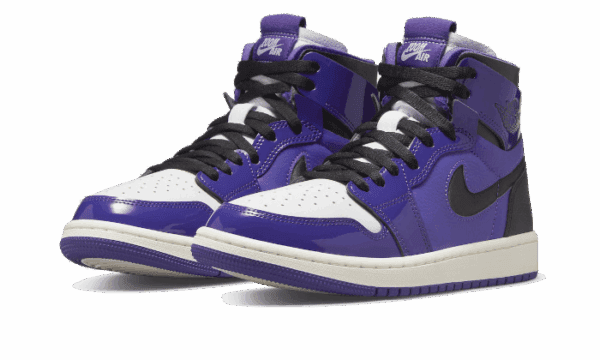 Air Jordan 1 High Zoom Air CMFT Court Purple Patent - immagine 2
