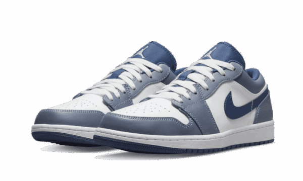 Air Jordan 1 Low Steel Blue – Image 2