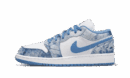 Air Jordan 1 Denim lavato basso