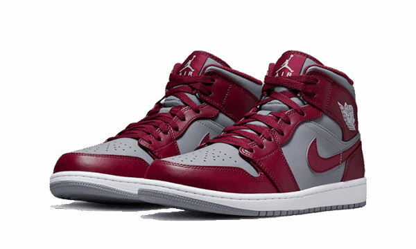 Air Jordan 1 Mid Cherrywood Red – Image 2
