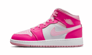 Air Jordan 1 Mid Feurig Rosa