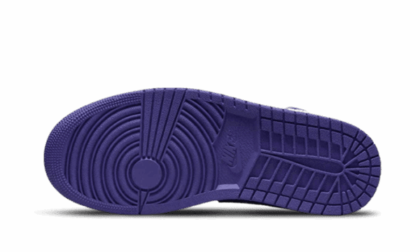 Air Jordan 1 Mid Purple Black - Imagen 3