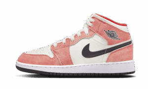 Air Jordan 1 Mid SE Orange Suede