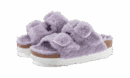 Arizona Große Schnalle Shearling Lila Nebel