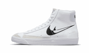 Blazer Mid '77 Double Negative White Black