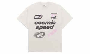 Maglietta Cosmic Speed Bianco