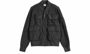 Chrome R Multipocket Bomber Jacket Black