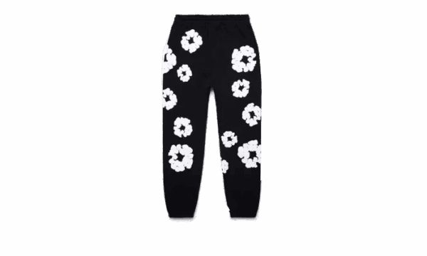Sweatpant The Cotton Wreath Black