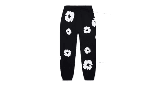Sweatpant The Cotton Wreath Black - Image 2