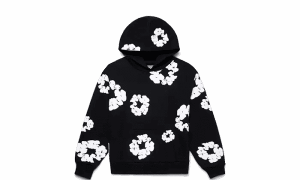 The Cotton Wreath Sweatshirt Black